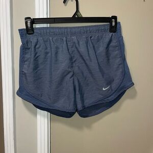 Nike Women's Blue Athletic Shorts